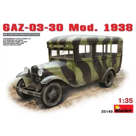 MiniArt GAZ-03-30 Mod. 1938 – 1:35 busz makett