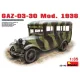 MiniArt GAZ-03-30 Mod. 1938 – 1:35 busz makett