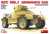 MiniArt AEC Mk 1 Armoured Car – 1:35 harcjármű makett
