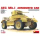 MiniArt AEC Mk 1 Armoured Car – 1:35 harcjármű makett