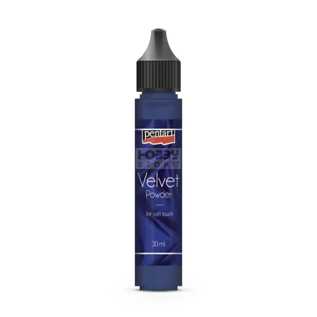 Pentart Bársonypor királykék 30 ml 35153