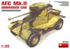 MiniArt AEC Mk 2 Armoured Car – 1:35 harcjármű makett