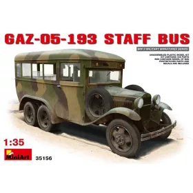 MiniArt GAZ-05-193 Staff Bus – 1:35 busz makett