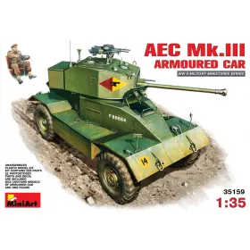 MiniArt AEC Mk 3 Armoured Car – 1:35 harcjármű makett