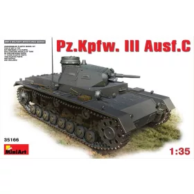 MiniArt Pz. Kpfw. III Ausf. C – 1:35 harcjármű makett