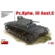 MiniArt Pz. Kpfw. III Ausf. C – 1:35 harcjármű makett
