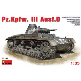 MiniArt Pz.Kpfw.3 Ausf.D – 1:35 harcjármű makett