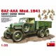 MiniArt GAZ-AAA  Cargo Truck Mod. 1941 – 1:35 teherautó makett