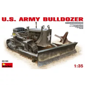 MiniArt U.S.  Army Bulldozer – 1:35 munkagép makett