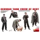 MiniArt German Tank Crew at Rest – 1:35 figura makett