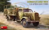 MiniArt German 3t 4x4 Cargo Truck 3.6-6700A Early Prod – 1:35 teherautó makett