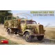 MiniArt German 3t 4x4 Cargo Truck 3.6-6700A Early Prod – 1:35 teherautó makett