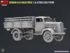 MiniArt German 3t 4x4 Cargo Truck 3.6-6700A Early Prod – 1:35 teherautó makett