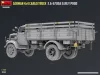 MiniArt German 3t 4x4 Cargo Truck 3.6-6700A Early Prod – 1:35 teherautó makett
