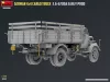 MiniArt German 3t 4x4 Cargo Truck 3.6-6700A Early Prod – 1:35 teherautó makett