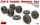 MiniArt ZIS-6 Family Wheels Set – 1:35 makett-kiegészítő