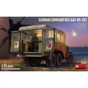 MiniArt German Command Bus GAZ-05-193 – 1:35 busz makett