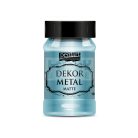 Pentart Dekormetál matt festék türkiz 100 ml 35203