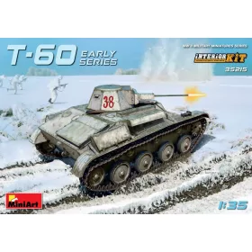   MiniArt T-60 Early Series (GAP) Interior Kit – 1:35 harcjármű makett