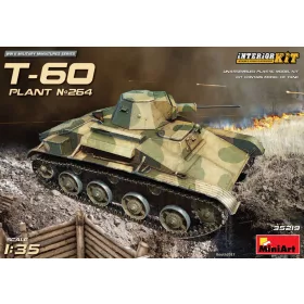   MiniArt T-60 (Plant No.264,Stalingrad) Interior Kit – 1:35 harcjármű makett