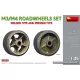 MiniArt M3/M4 Roadwheels Set Welded Ttype And Pressed Type – 1:35 makett-kiegészítő