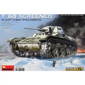   MiniArt T-60Screened(Pl. No.264,Stalingrad) Interior Kit – 1:35 harcjármű makett