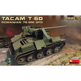   MiniArt Romanian 76-mm SPG Tacam T-60 Interior Kit – 1:35 harcjármű makett