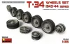 MiniArt T-34 Wheels Set. 1943-44 Series – 1:35 makett-kiegészítő