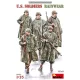 MiniArt U.S. SOLDIERS RAINWEAR – 1:35 figura makett
