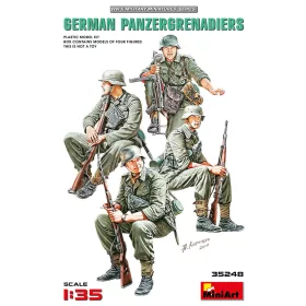 MiniArt German Panzergrenadiers – 1:35 figura makett