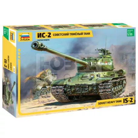 Zvezda Josef Stalin 2. Soviet Heavy Tank makett 1:35 (3524Z)