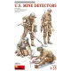 MiniArt U.S. Mine Detectors – 1:35 figura makett