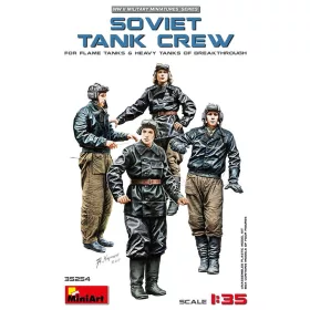   MiniArt Soviet TankCrew(forFlameTanks&HeavyTanksofBreak) – 1:35 figura makett