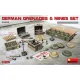 MiniArt German Grenades & Mines Set – 1:35 dioráma-kiegészítő