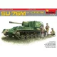 MiniArt SU-76M w/Crew Special Edition – 1:35 harcjármű makett