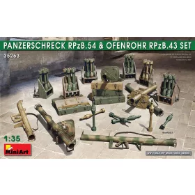   MiniArt Panzerschreck RPzB.54 & Ofenrohr RPzB.43 Set – 1:35 dioráma-kiegészítő