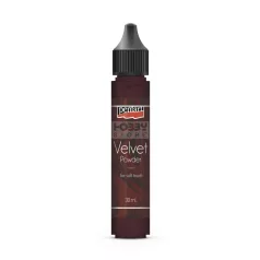 Pentart Bársonypor földbarna 30 ml 35267