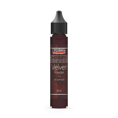 Pentart Bársonypor földbarna 30 ml 35267
