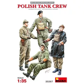 MiniArt Polish Tank Crew – 1:35 figura makett