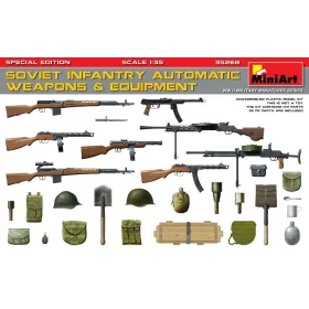   MiniArt Sov.Inf.Automatic Weapons&Equipment.Sp.Ed. – 1:35 dioráma-kiegészítő