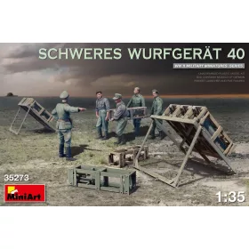   MiniArt Schweres Wurfgerat 40 – 1:35 dioráma-kiegészítő