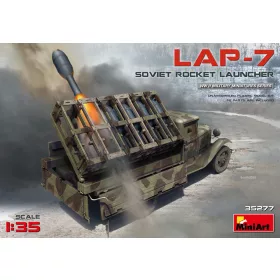   MiniArt Soviet Rocket Launcher LAP-7 – 1:35 dioráma-kiegészítő