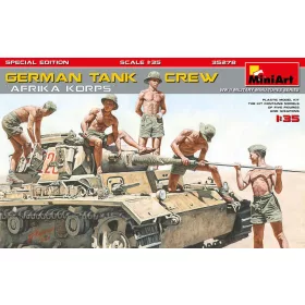   MiniArt German Tank Crew.”Afrika Korps”. Special Edition – 1:35 figura makett