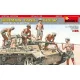 MiniArt German Tank Crew.”Afrika Korps”. Special Edition – 1:35 figura makett