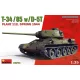 MiniArt T-34-85 w/D-5T. Plant 112. Spring 1944 – 1:35 harcjármű makett