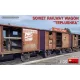 MiniArt Soviet Railway Wagon Teplushka – 1:35 vasúti jármű makett