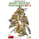 MiniArt Soviet Infantry Tank Riders Set 2 – 1:35 figura makett