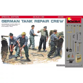   MiniArt German Tank Repair Crew. Special Edition – 1:35 figura makett
