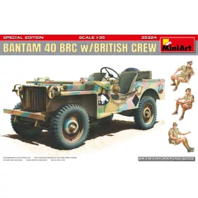   MiniArt Bantam 40 BRC w/British Crew. Special Edition – 1:35 autó makett