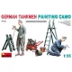 MiniArt German Tankmen. Painting  Camo – 1:35 figura makett